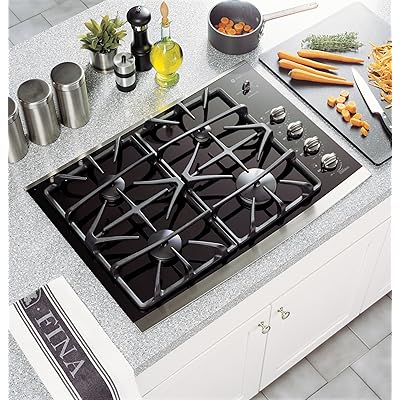 ge profile 30 gas cooktop stainless steel