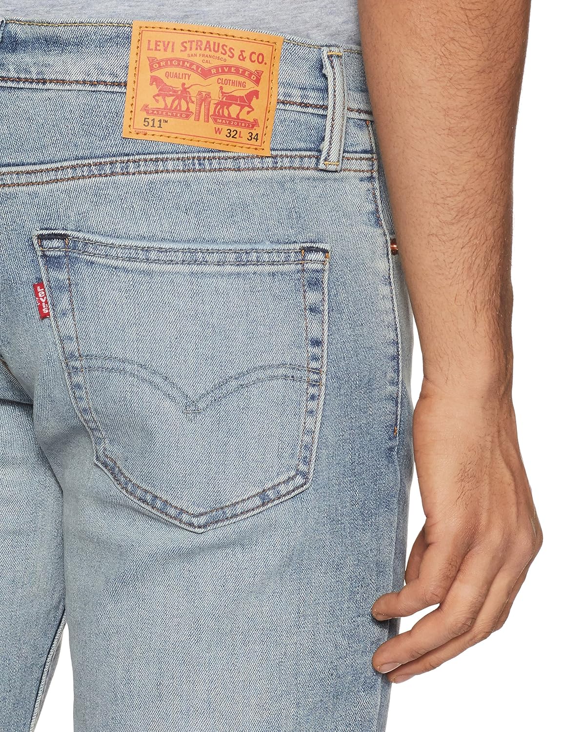 levi's men's (511) slim fit jeans