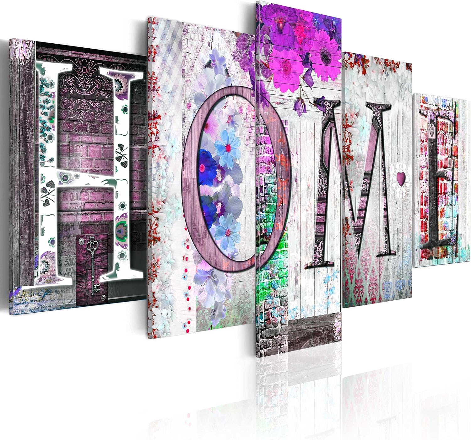 murando Canvas Wall Art 200x100 cm/ 78.8"x 39.4" NonWoven Canvas