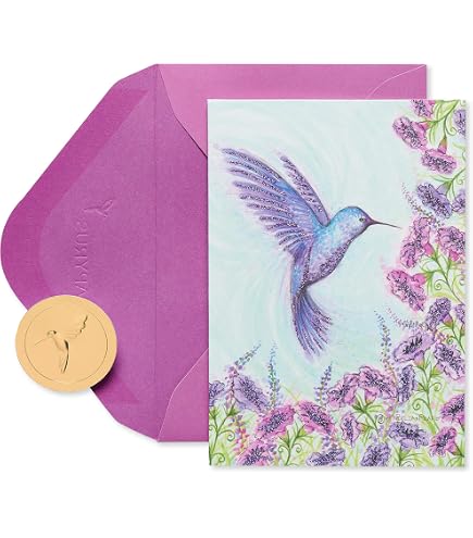 Crown Point Graphics Grußkarten Mit Blauen Gänseblümchen – 15 Blanko-Karten Mit Umschlägen, Glitzernd