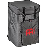 Meinl Percussion Professional Standard Cajon Box Drum Backpack Bag &mdash; Heavy-Duty Rip Stop Fabric, Adjustable Shoulder Straps and Carrying Grip, 2-YEAR WARRANTY, Carbon Gray, (MCJB-BP-CG)