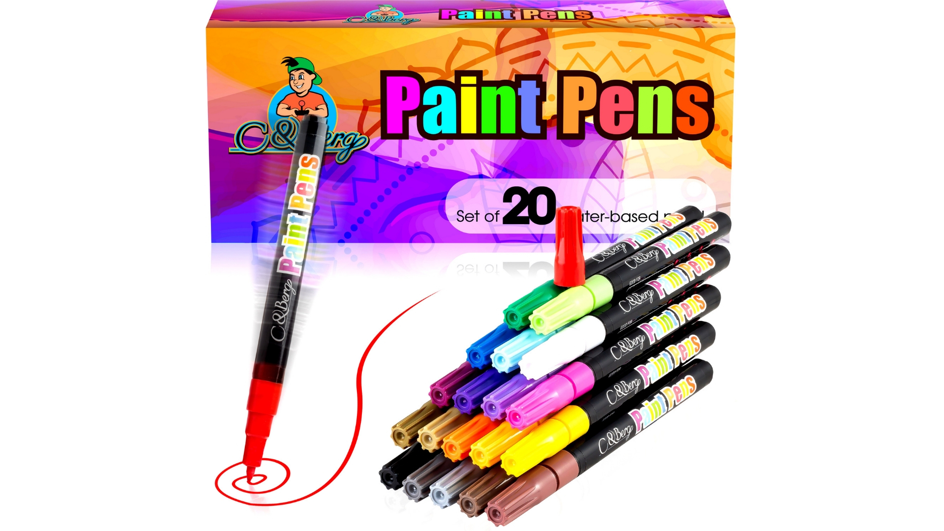 20 Paint Pens