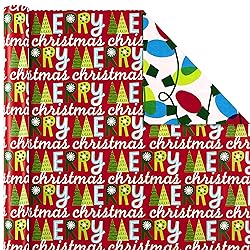 Hallmark Reversible Christmas Wrapping Paper Set