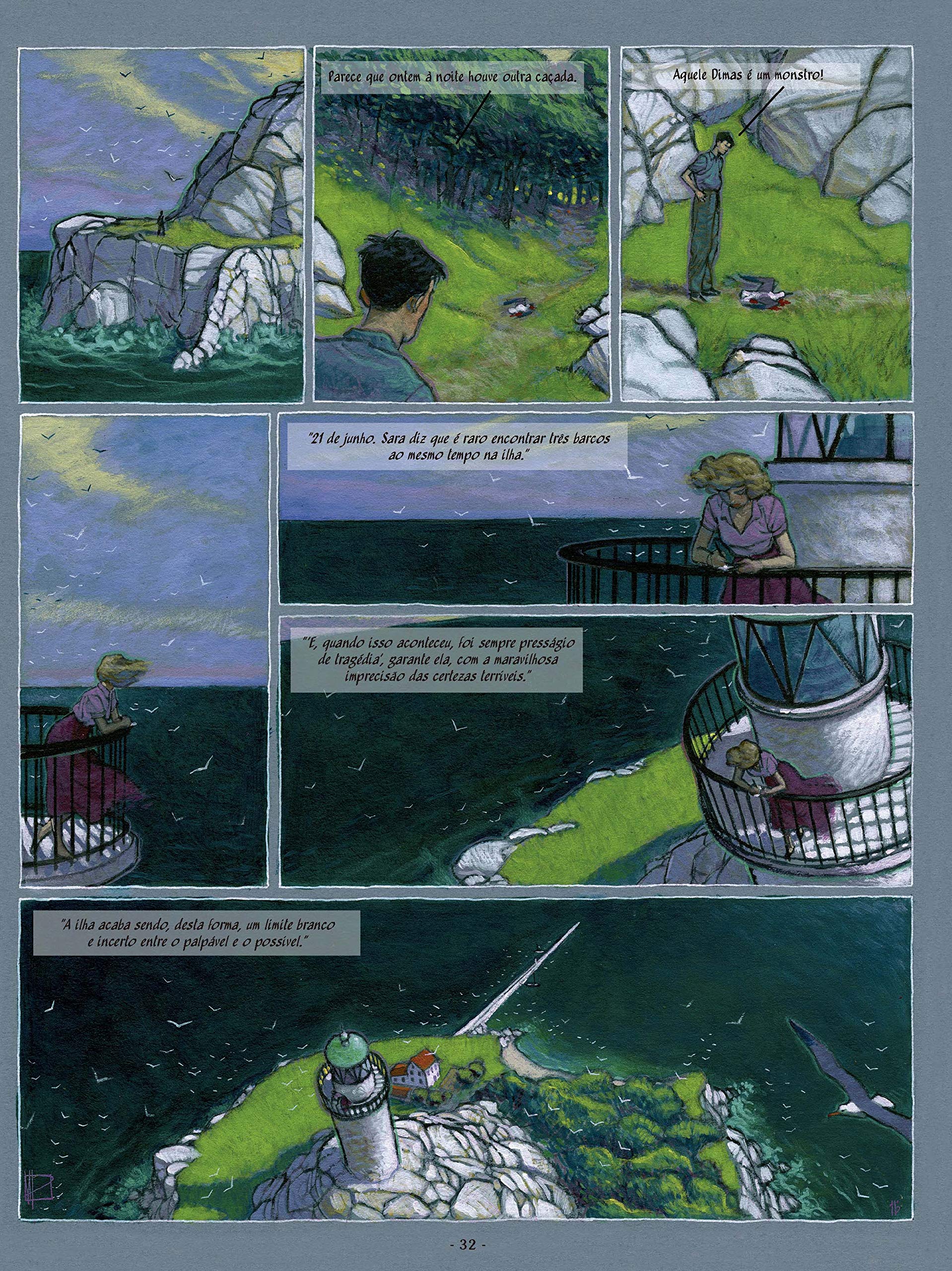 Livro 'Traço de Giz' por Miguelanxo Prado