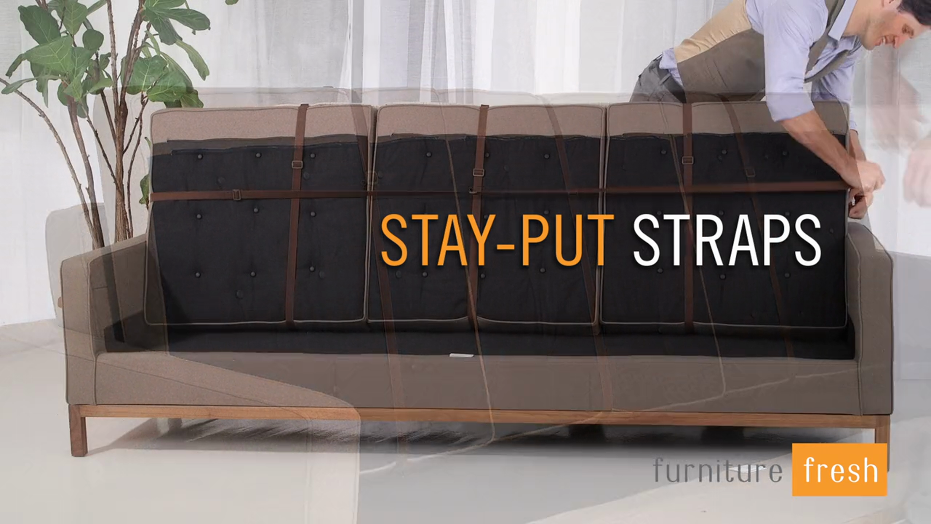 Anti-Slip Grip Loveseat Sofa and Couch Protector Slipcover on Amazon Live