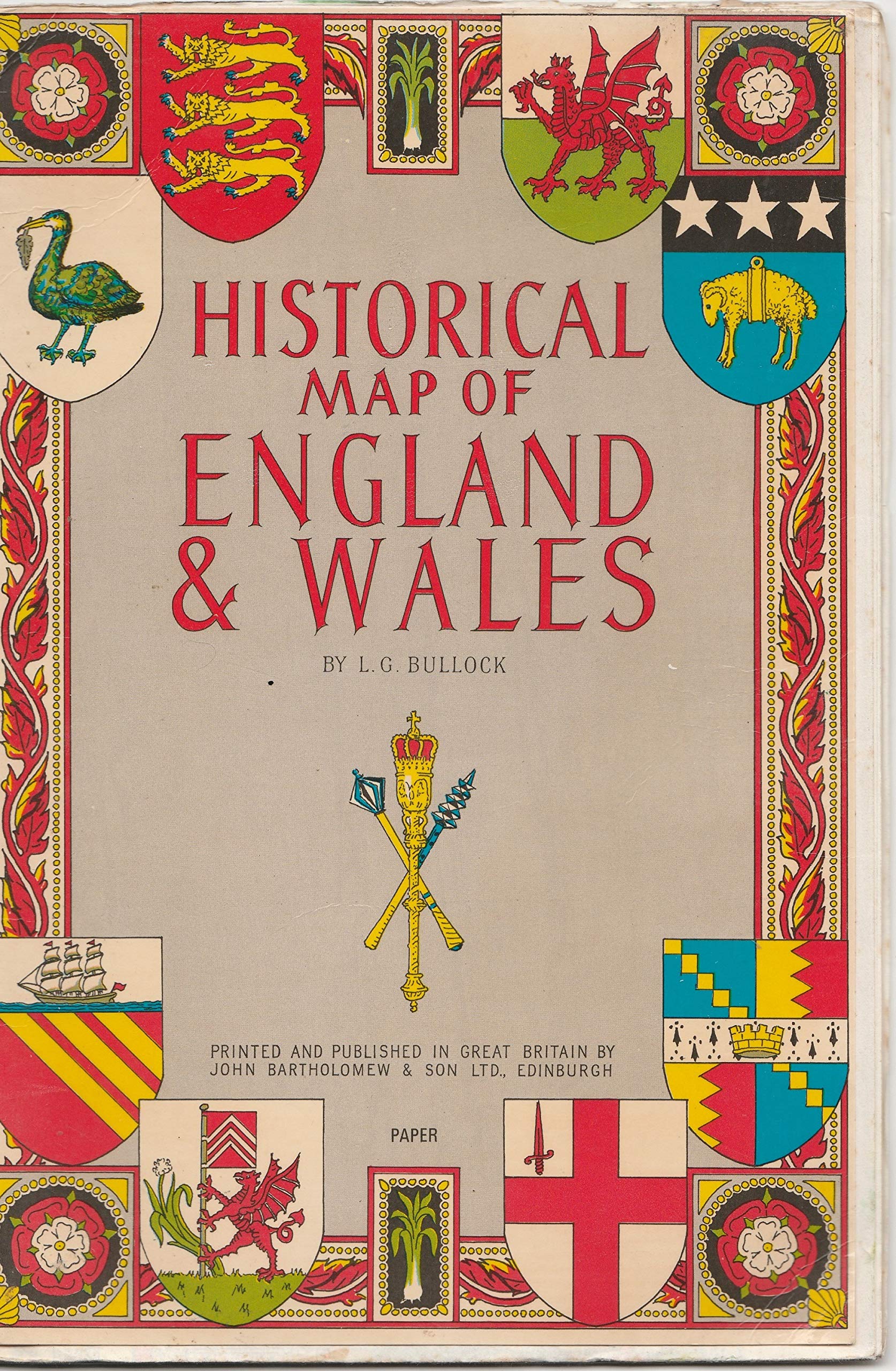 Historical Map Of England And Wales Historical Map Of England And Wales: N/A, L.g. Bullock: 9780702815188:  Amazon.com: Books