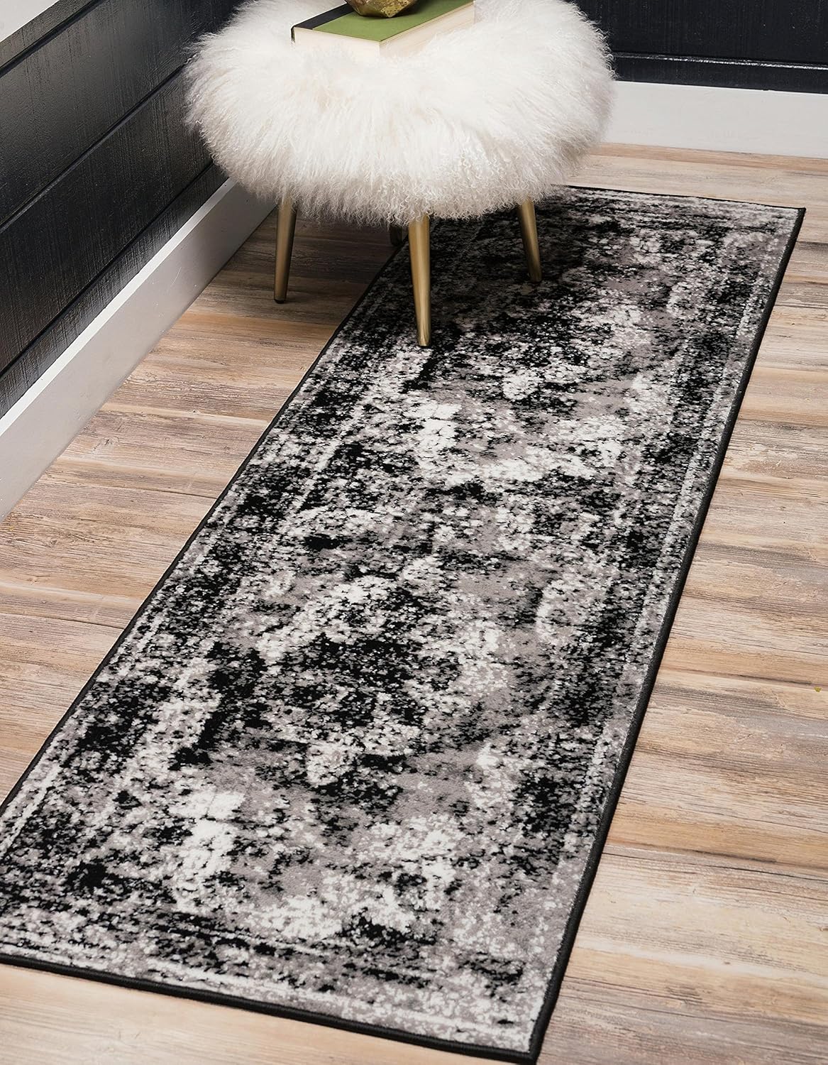 Best Black And White Kitchen Runner