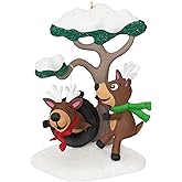 Hallmark Keepsake Christmas Ornament 2024, Reindeer Antics, Funny Gifts