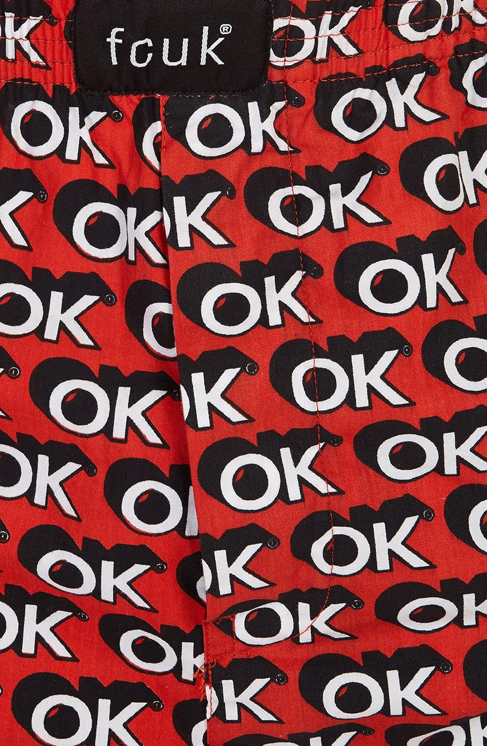 fcuk men's cotton lounge shorts