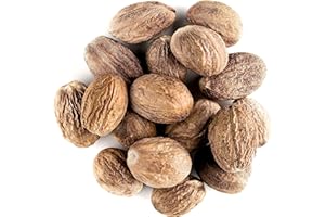 VALLEY OF TEA Nutmeg Whole Nut Organic Spice - True Myristica Fragans - Nut Meg Nutmegs Nutmed Nutmeg Nuts Nut Mag Spice Netmug Whole Nutmeg Spice Nutmeg Nuts Nutmegs Whole Spice Nut Mag Spice Organic Nut