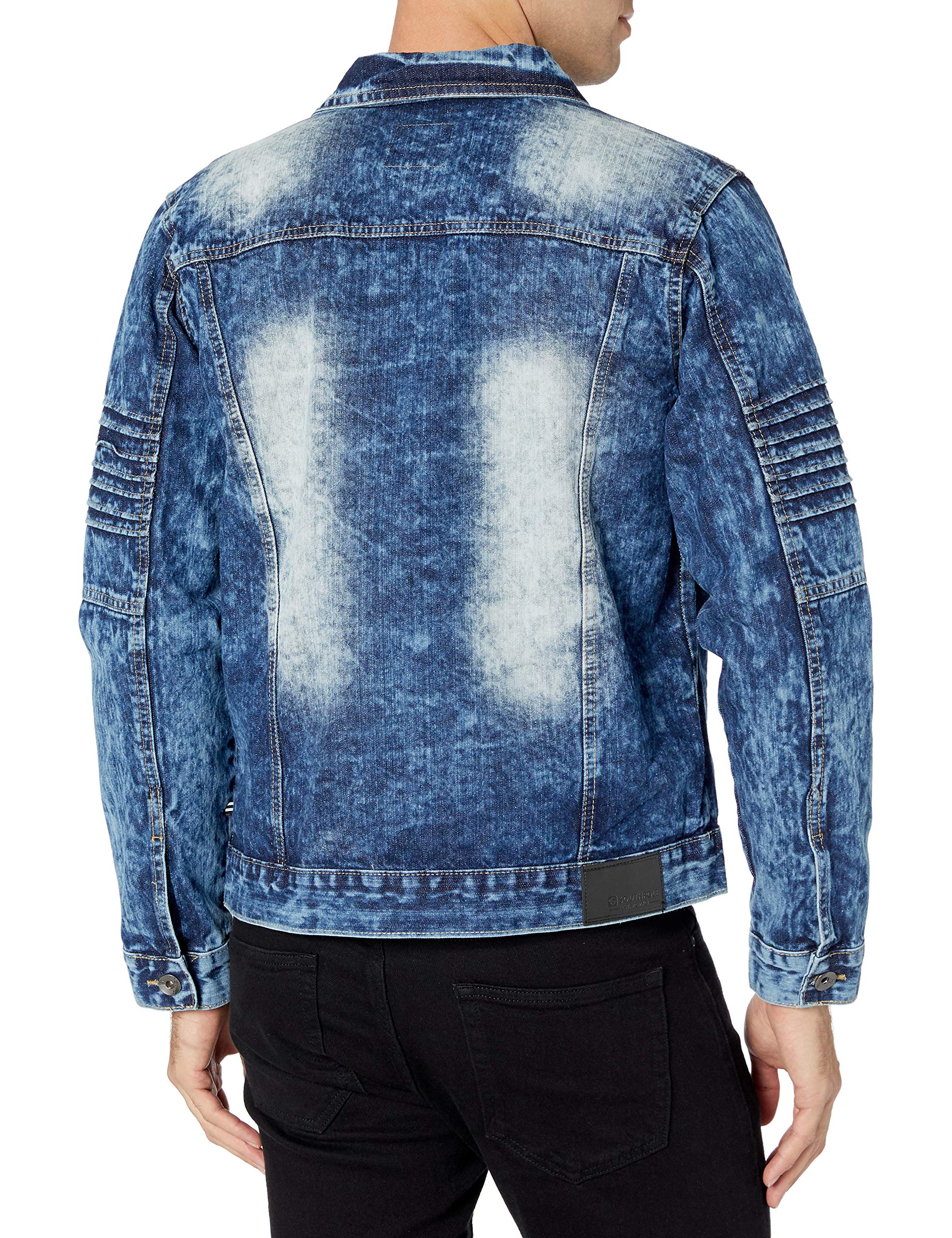 mens sand denim jacket