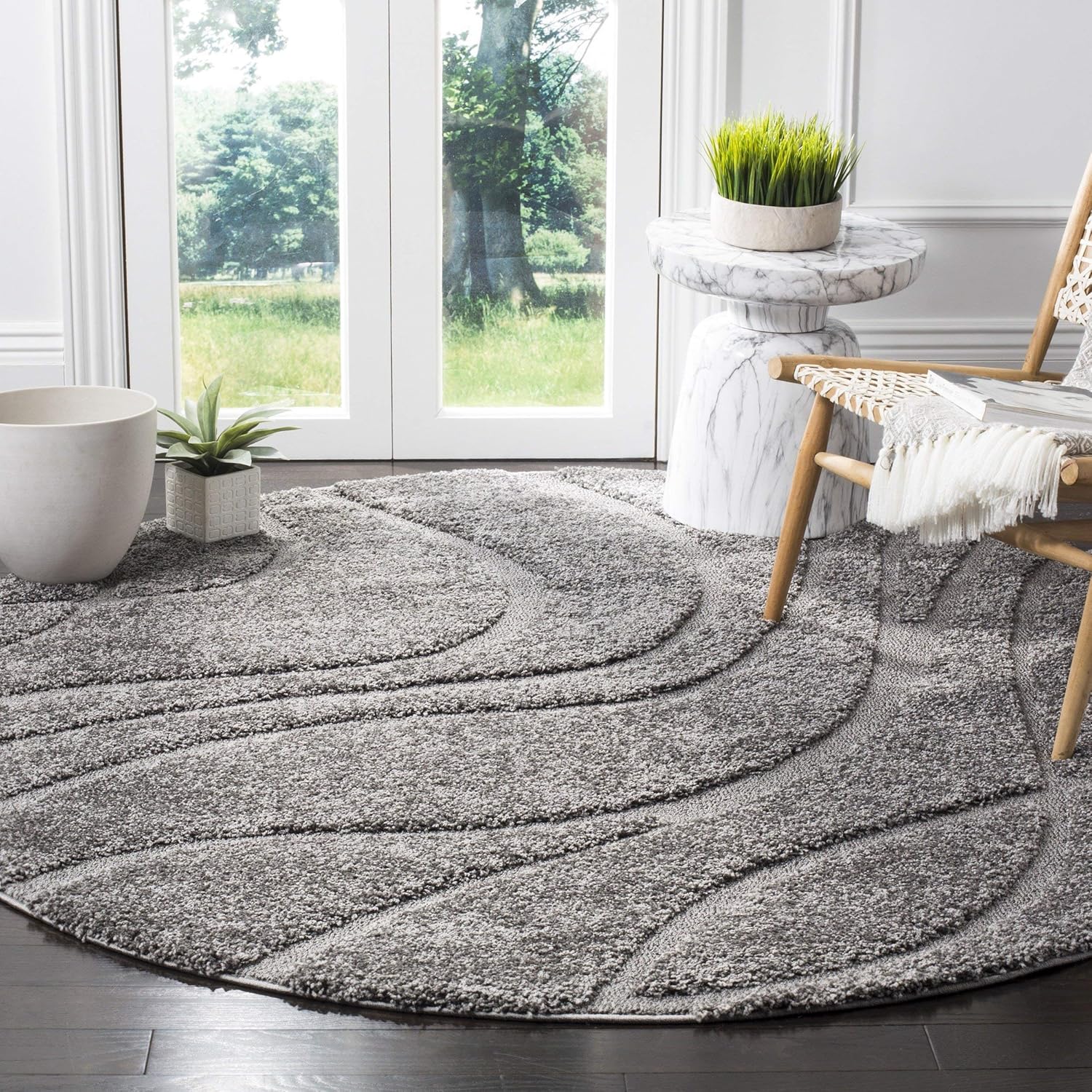 Buy DREAM RUGS Ultra Soft Handwoven high Low Modern Shag Carpets Anti