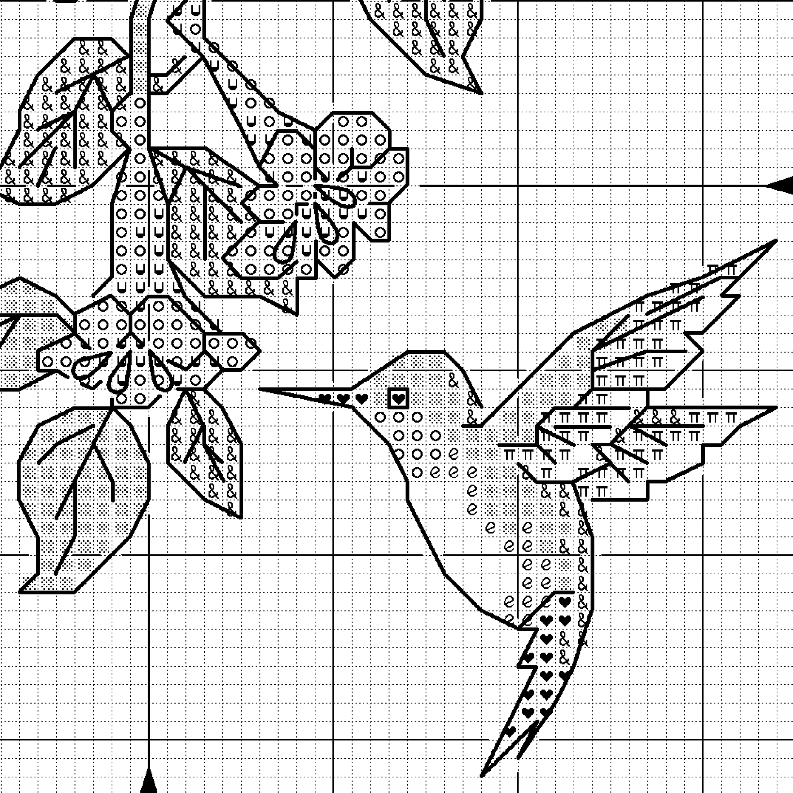 Dimensions - Counted Cross Stitch Kit - Hummingbird Duo - 72407 - Arts and Crafts for Adults - 14 Count Aida - 6 inch