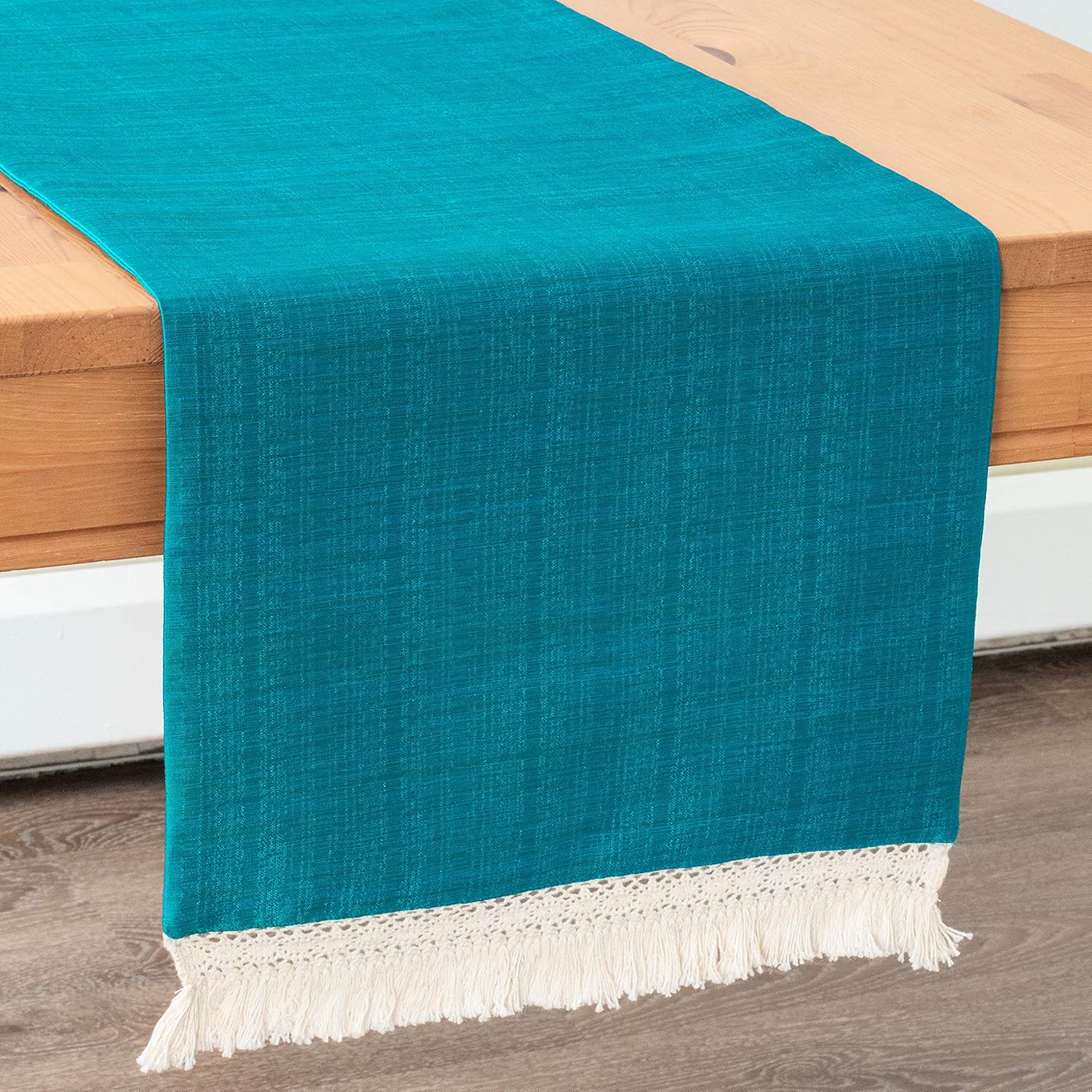 Best Coffee Table Runner Aqua Blue