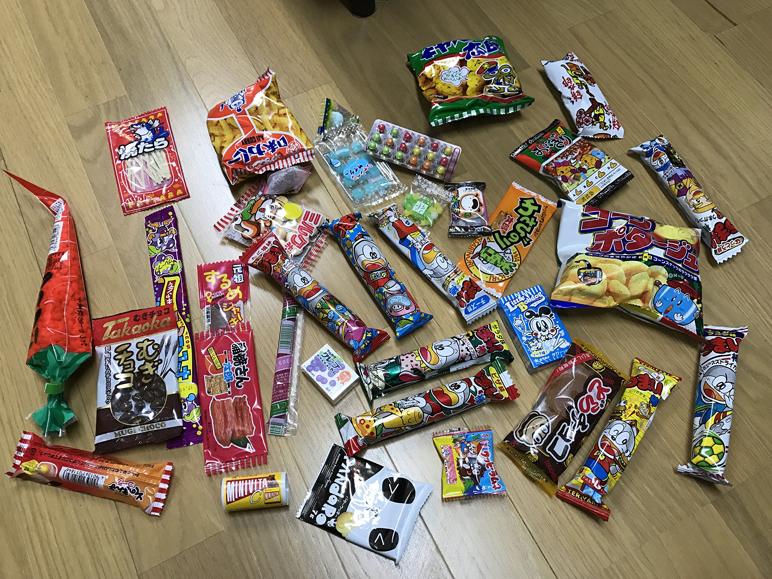 Assorted Japanese Junk Food Snack "Dagashi" Economical 34 Packs of 27 Types Buy Online in UAE
