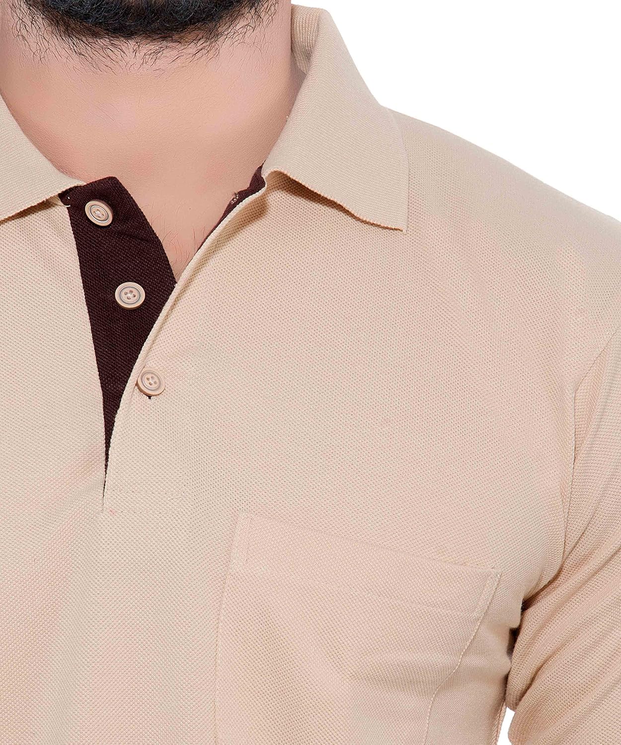 fabilano men's cotton polo t-shirt (multicolour)