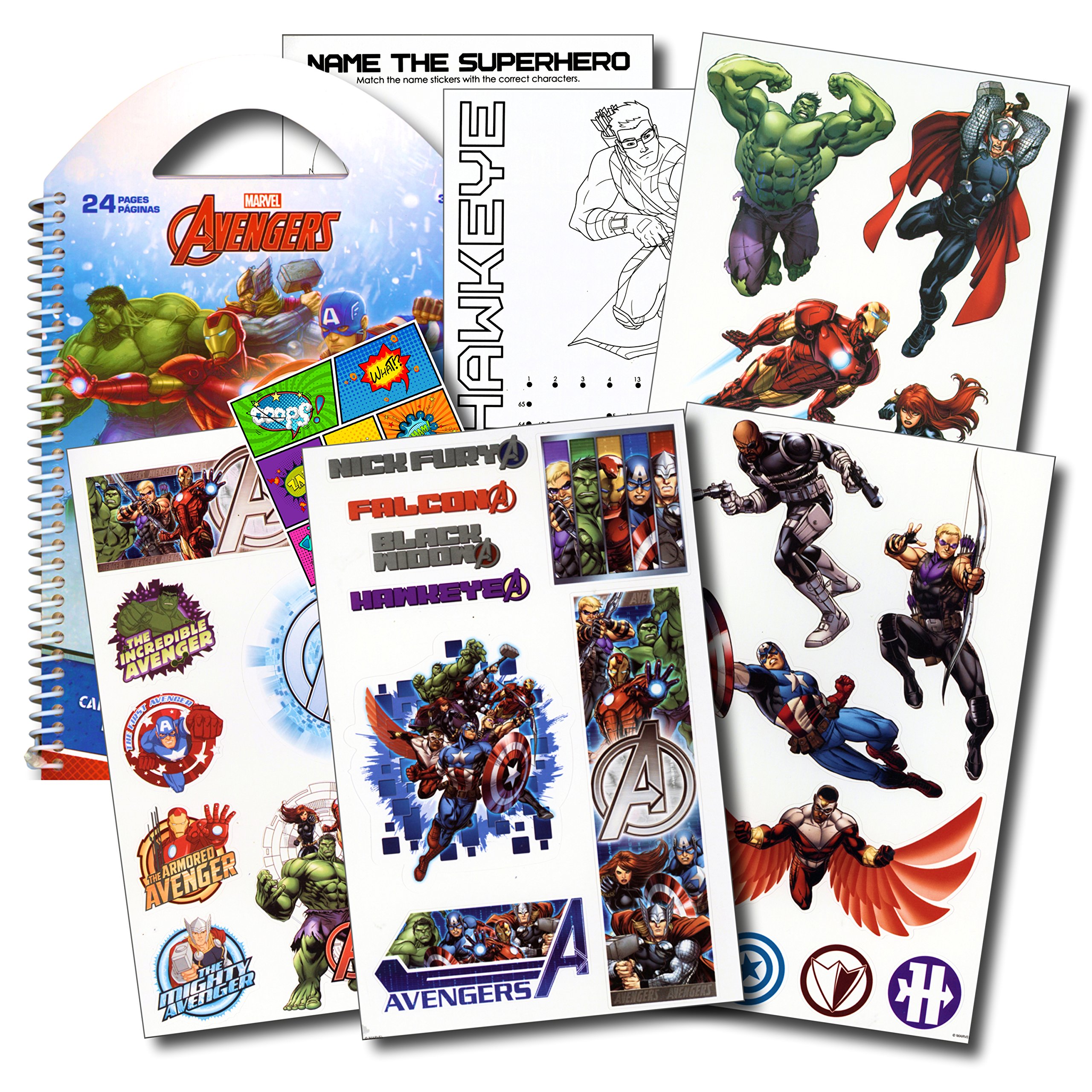Buy Disney Studios Marvel Avengers Stickers Travel Activity Set With