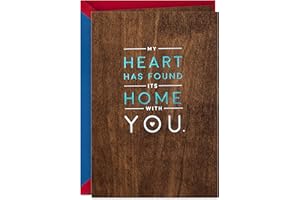 Hallmark Signature Wood Valentines Day Card for Husband, Wife, Boyfriend, Girlfriend (Love Our Life Together) Anniversary Car