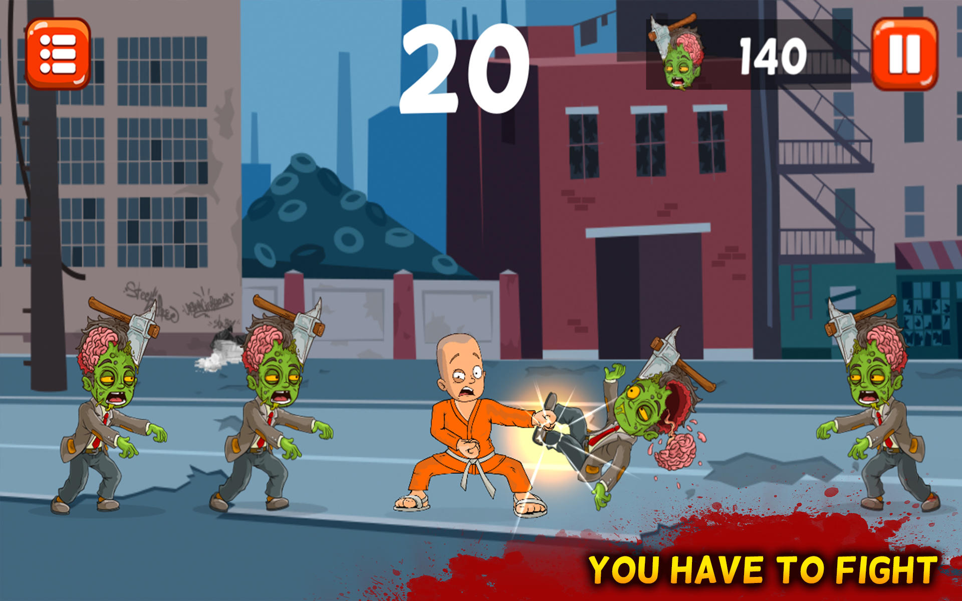 Zombies Apocalypse 2 Fighting Game *FreeAmazon.inAppstore for Android