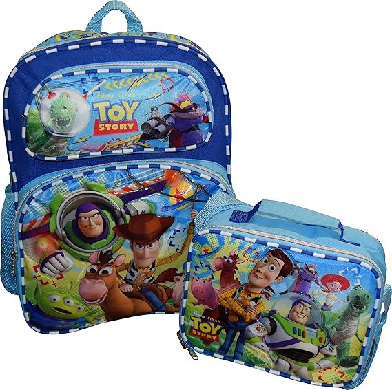 toy story backpack and lunch bag