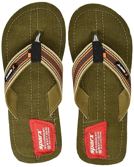 sparx brown slippers