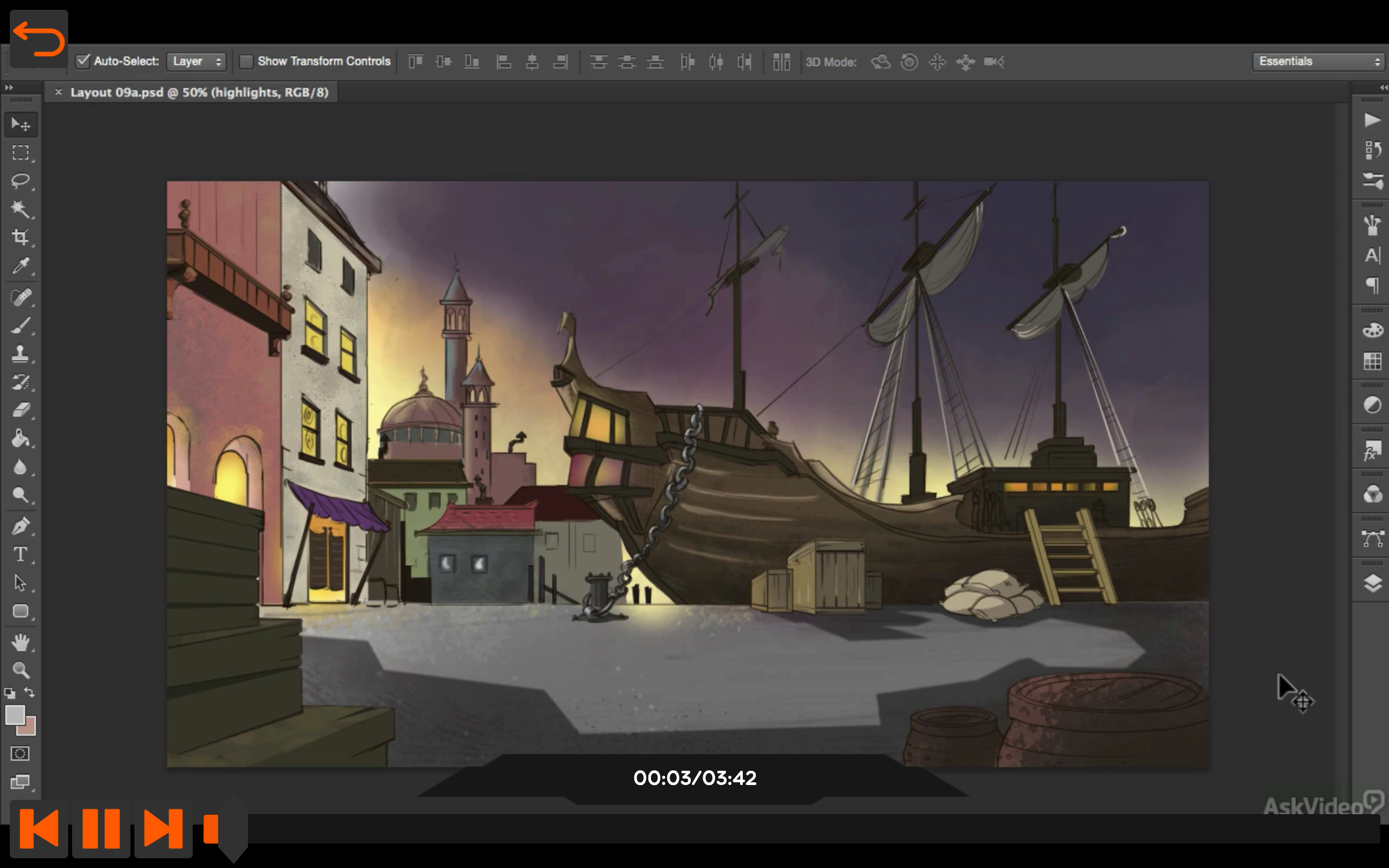 Animation Backgrounds Course by Ask.Video