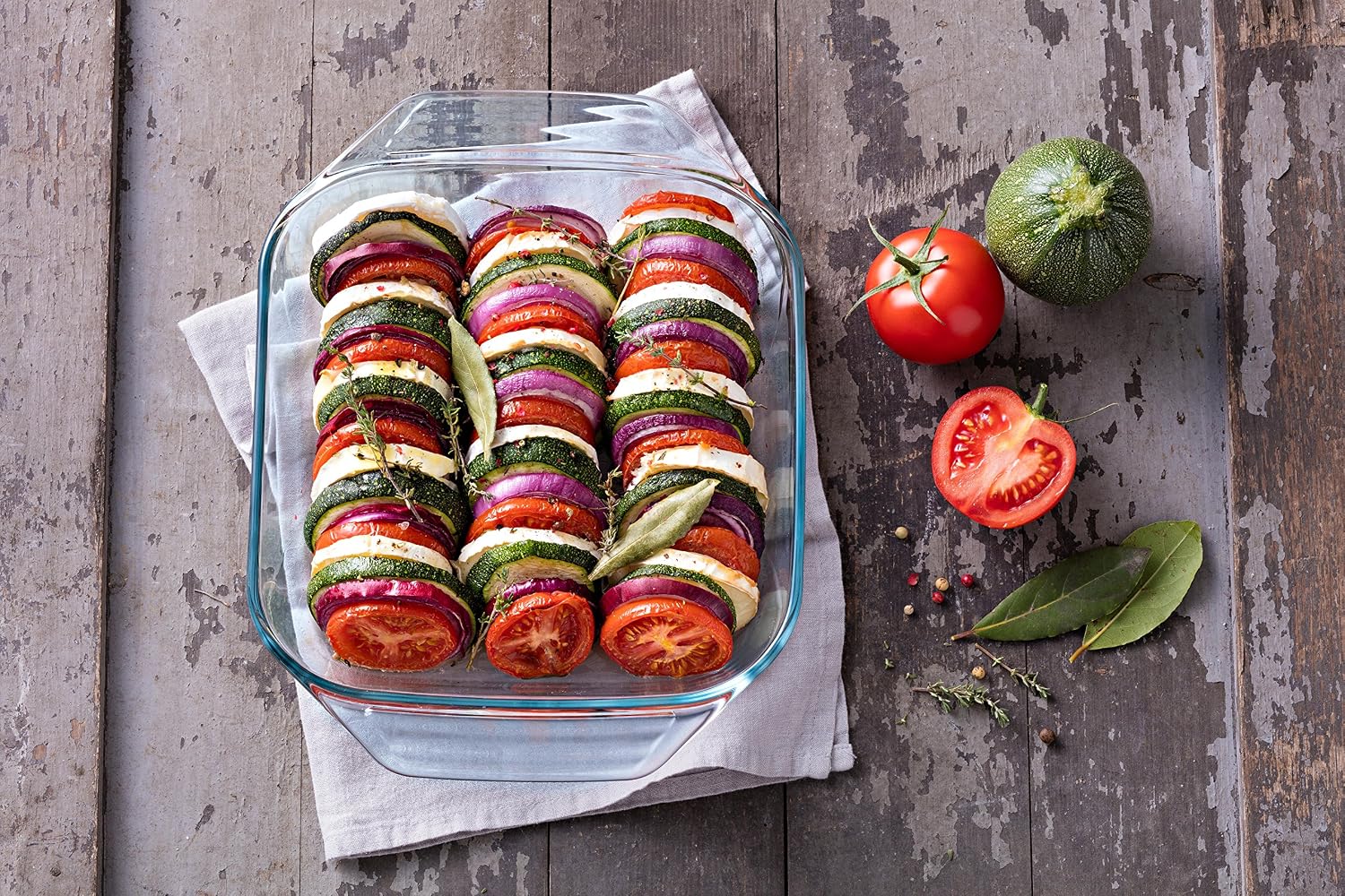 Pyrex Optimum Glass Rectangular Roaster High Resistance Easy Grip 27x17 cm, 1, Transparent, 27x17 cm (Pack of 1) - Image 5