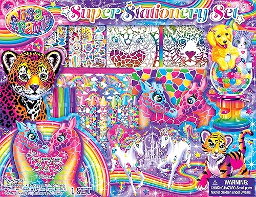 Lisa Frank Coloring and Activity Box Kit AS42325, Bendon in