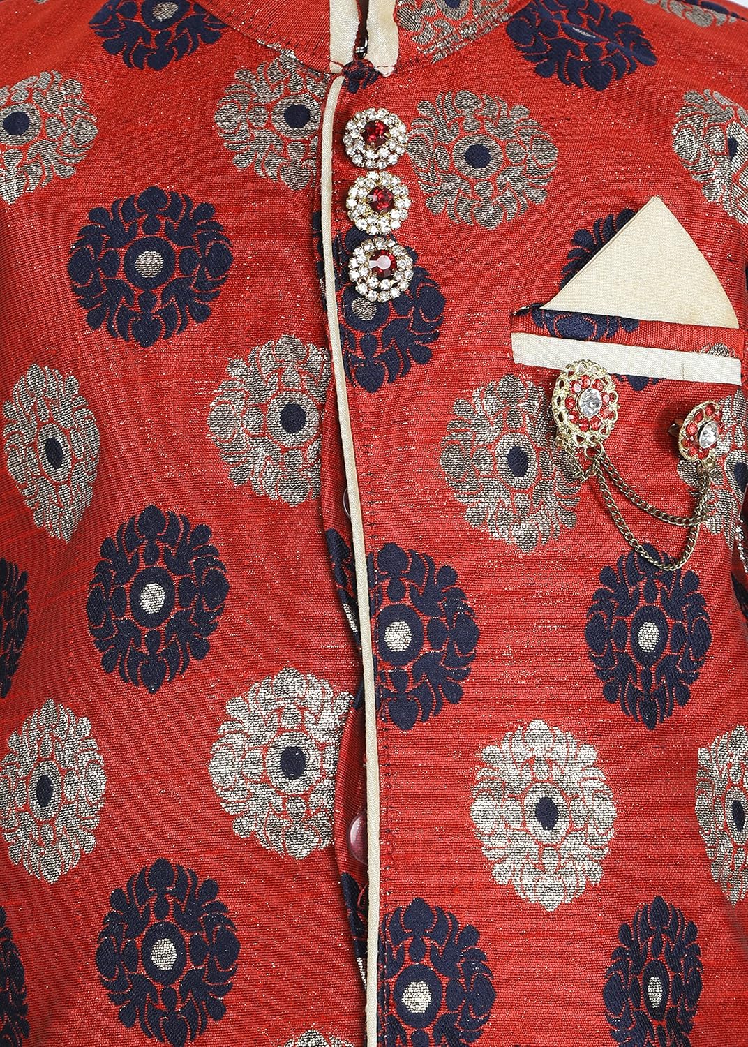 ahhaaaa boy's blended sherwani and breeches set