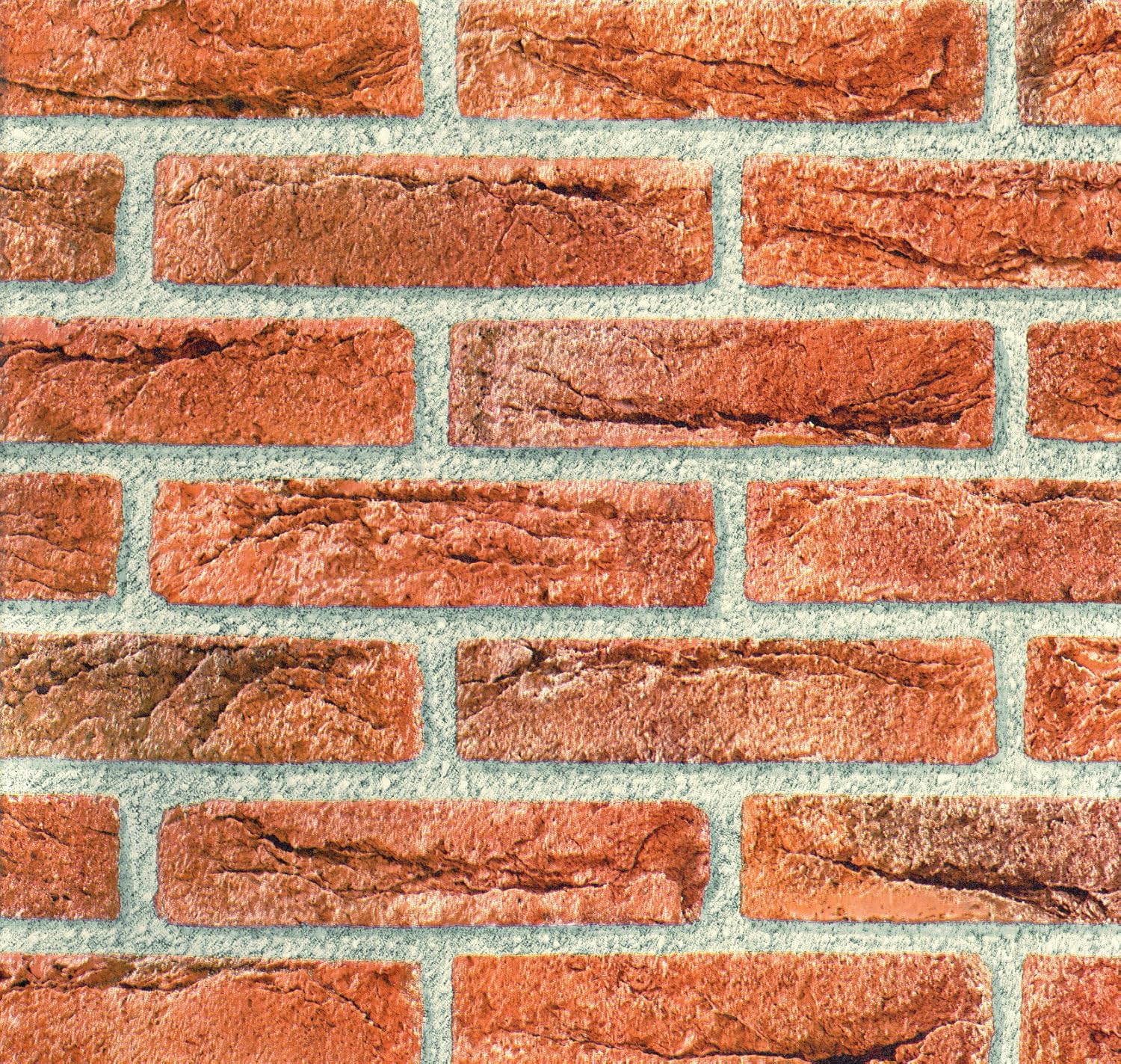 dcfix® Sticky Back Plastic (self adhesive vinyl film) Tiles Red Brick