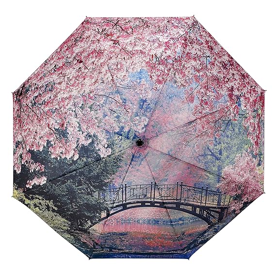 Galleria Cherry Blossoms Folding Umbrella Umbrellas