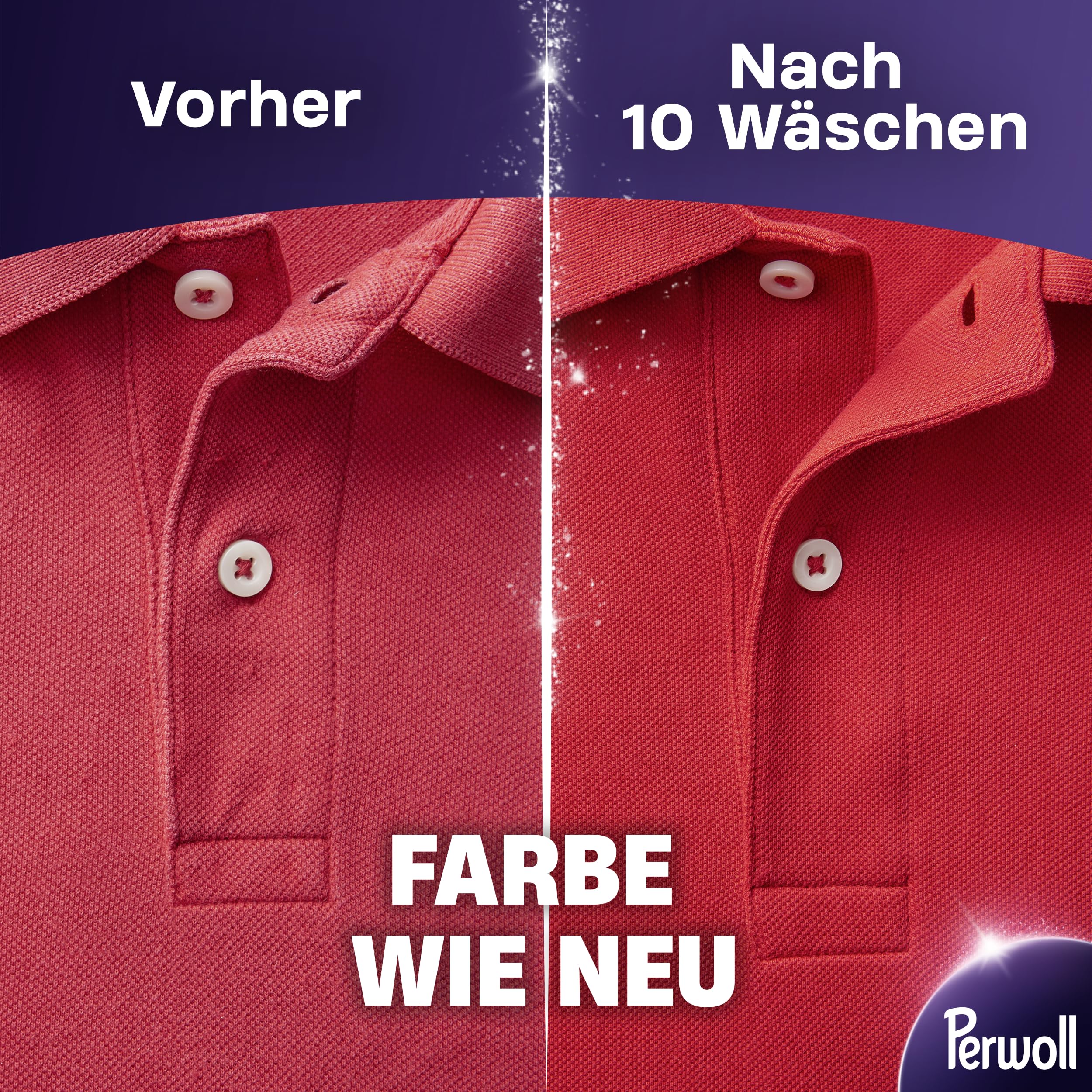 Perwoll Renew Color Waschmittel (27 Waschladungen), Feinwaschmittel reinigt schonend und erneuert Farben und Fasern, für alle farbigen Textilien, Waschmittel mit Triple Renew Technologie, 1 Stück 5