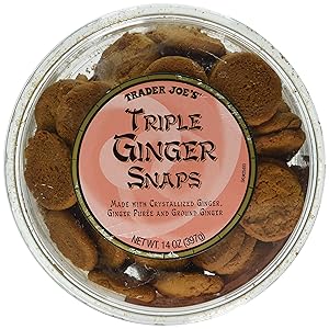 Trader Joe's Triple Ginger Snap cookies 14oz (2pk)
