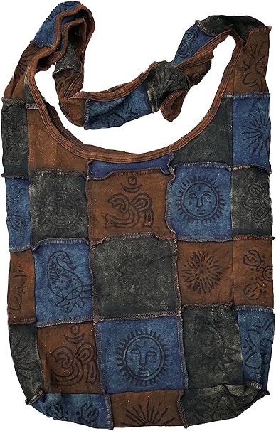 Amazon.com : Patchwork Owl Hippy Crossbody or Shoulder ...