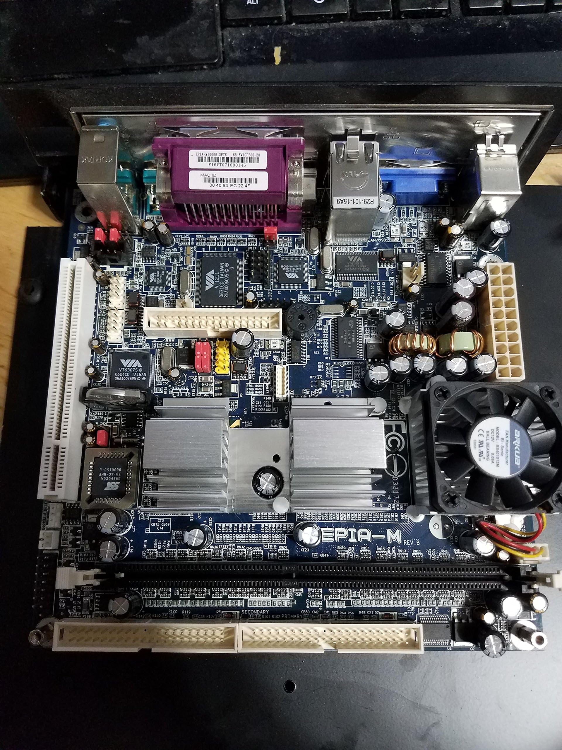 New VIA EPIA M10000G LVDS MINI ITX MOTHERBOARD