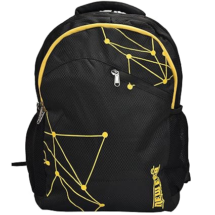 New-Era Polyester 35 Ltr Black Laptop Backpack