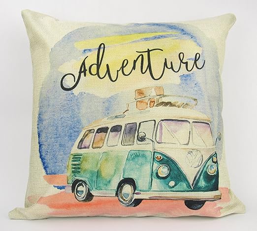 Amazon Com Uniikstuff Adventure Time Pillow Cover Wanderlust