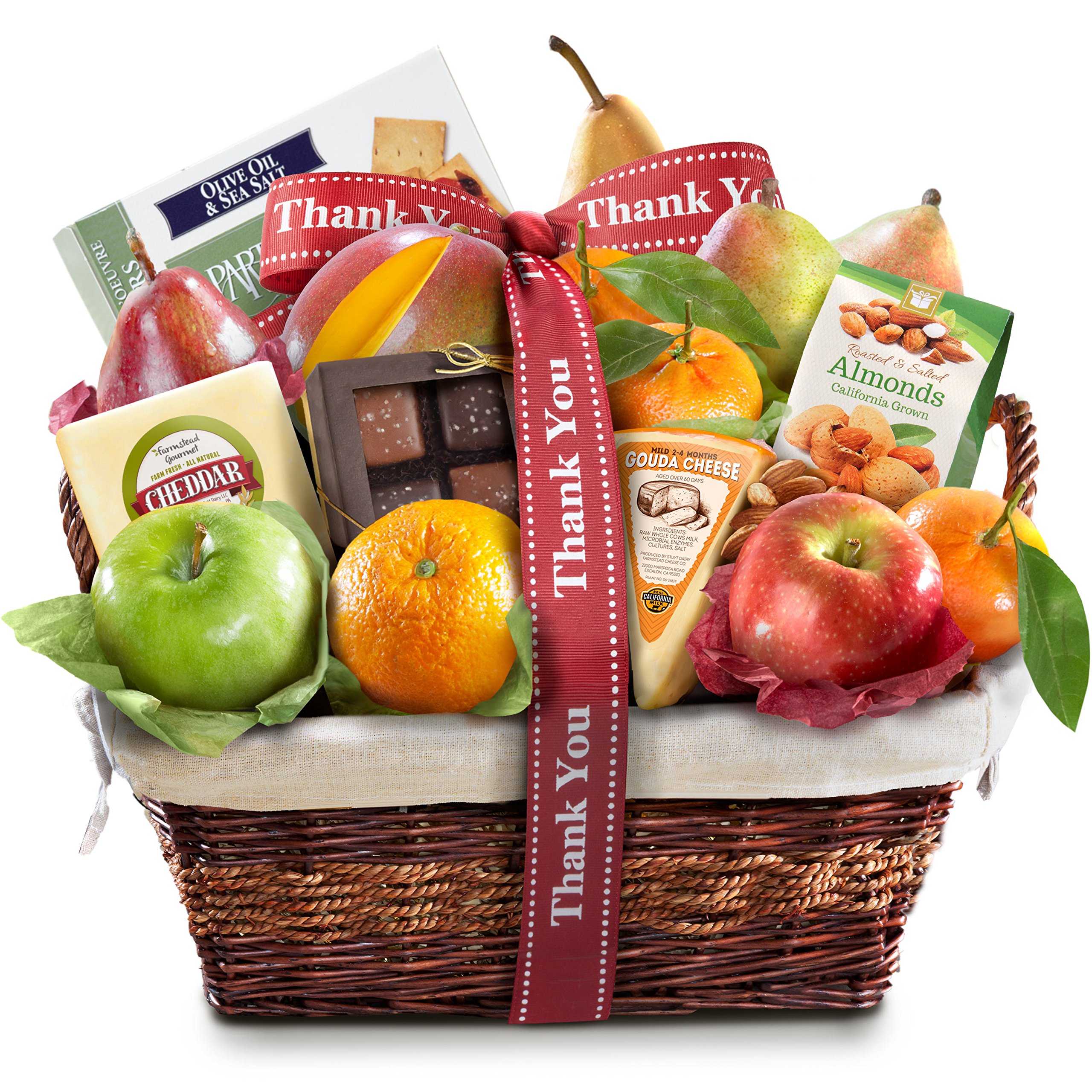 Amazon.com : Thank You Abundance Gourmet Fruit Basket Gift : Grocery ...