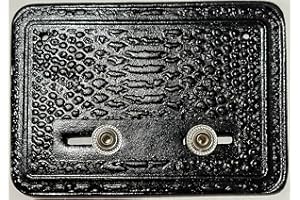 Wrestlers Belt Wall Mount Leather Wall Hanger Black
