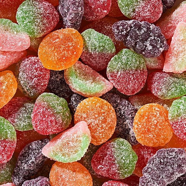 SOUR PATCH KIDS FRUITS MIX SOFT & CHEWY GUMMY CANDY, SHARE SIZE, 11.03 OZ