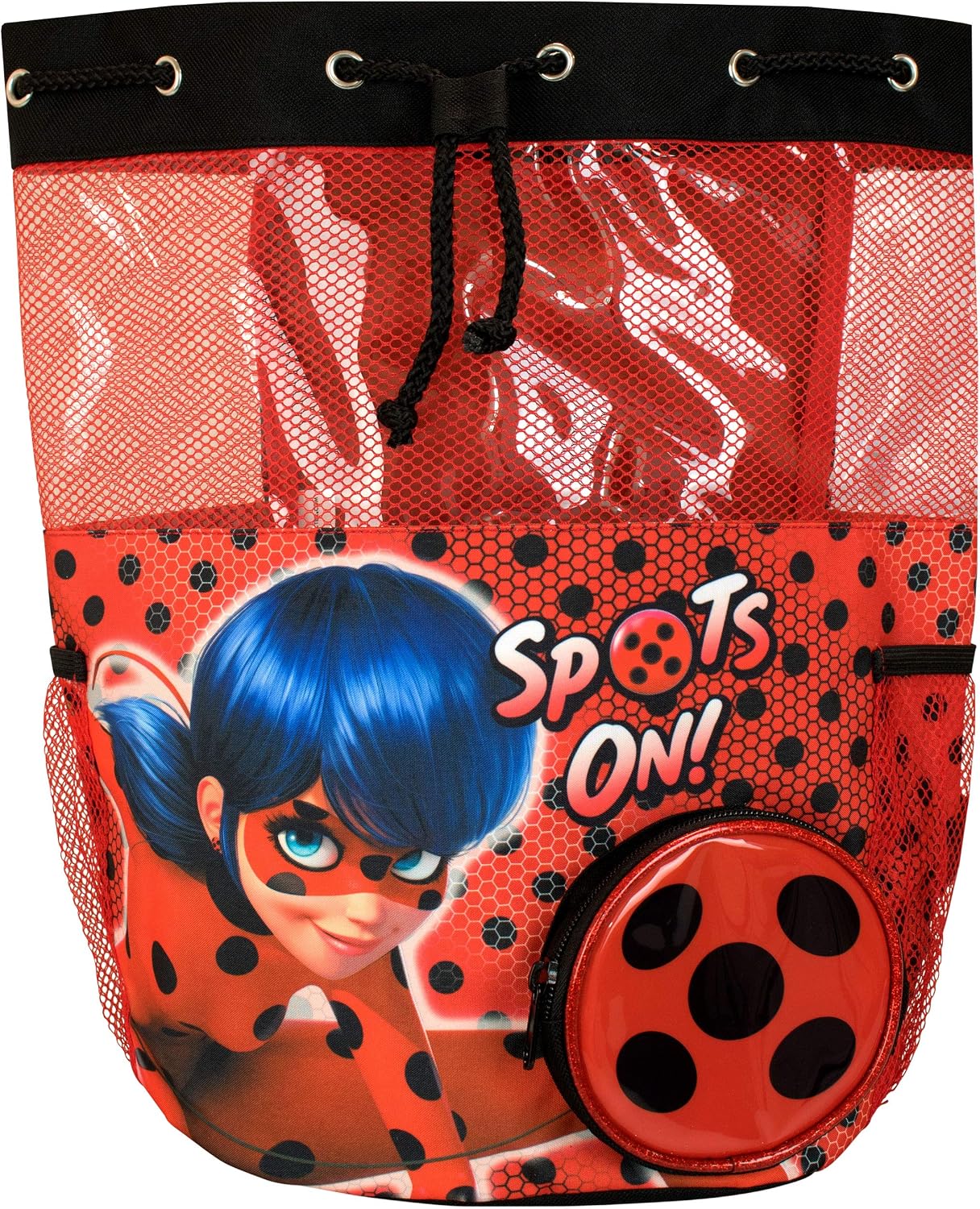 Miraculous Kids Ladybug Swim Bag, Multicoloured - Image 3
