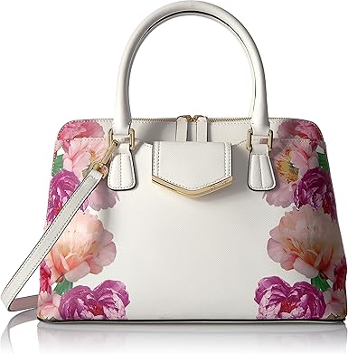 calvin klein on my corner saffiano satchel