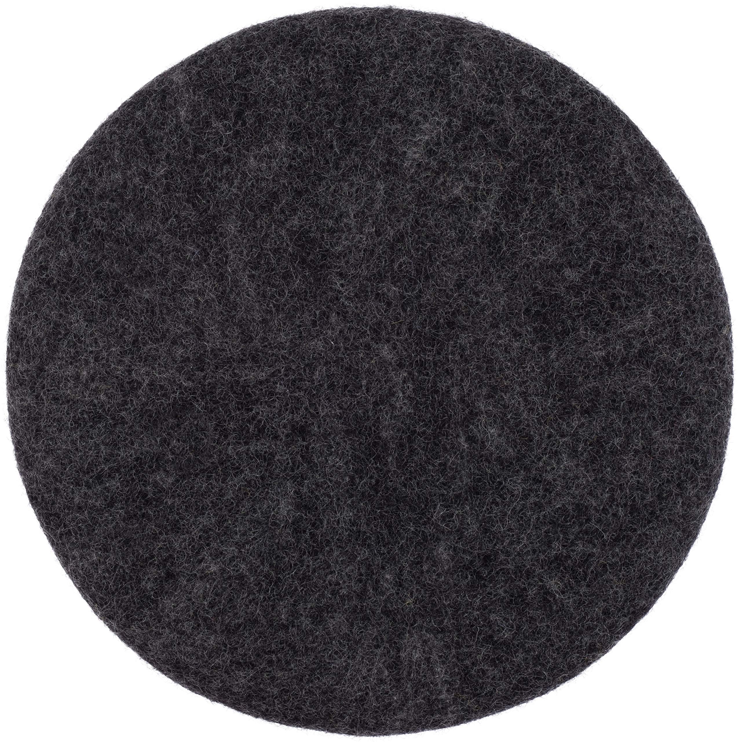 myfelt Seat Cushion, Felt, Anthracite Mottled, 36 cm