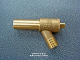 AK Heavy Duty 15mm Drain Off Cock Valve Long 69mm BS 2879-2 Brass view 2