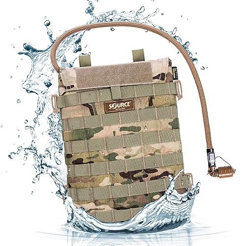 FONTE Serbatoio Acqua Tattico 3L - Vescica Idratazione Militare, Design Foilage, Per Escursionismo