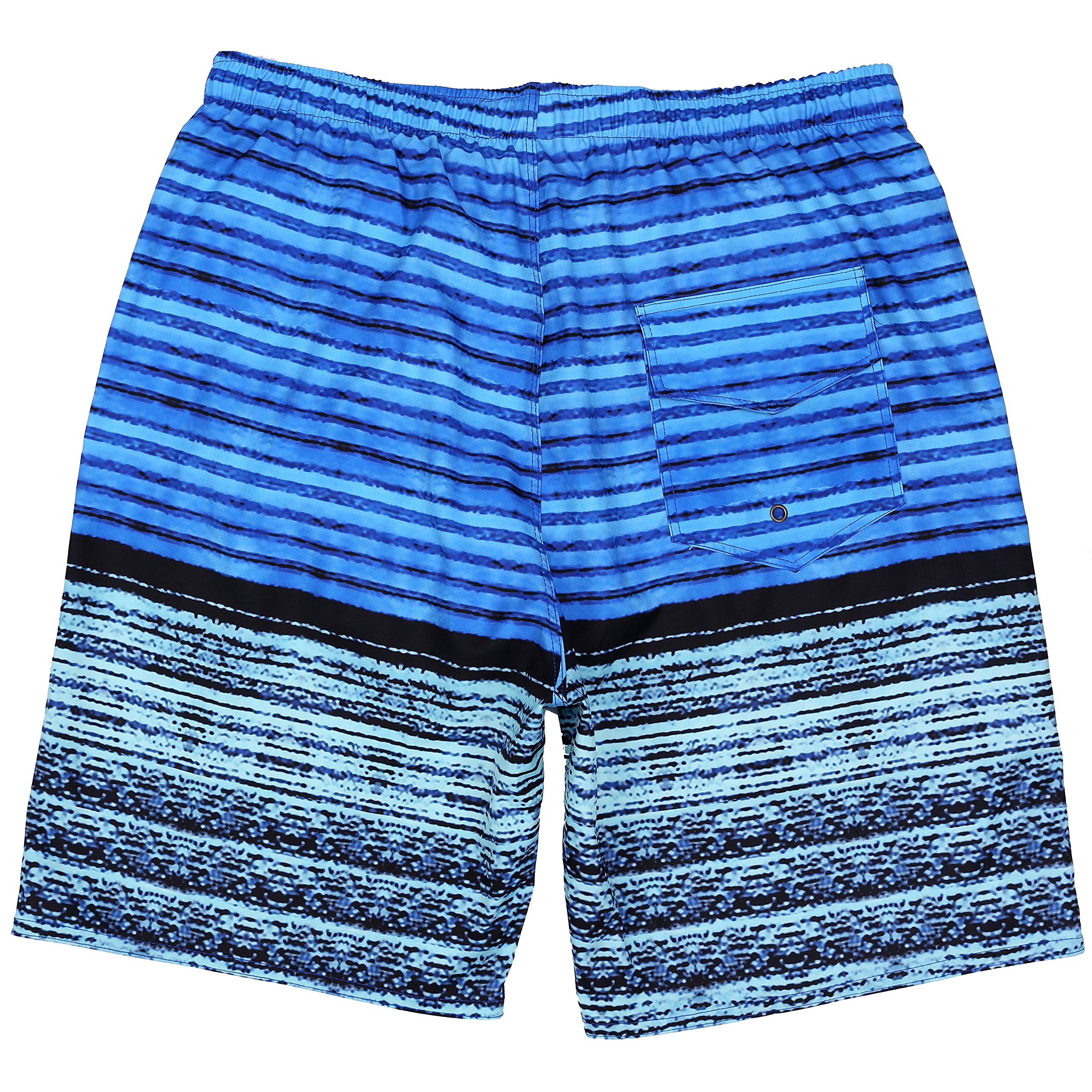 serwei Men\'s Casual Beachwear Board Shorts Swim Trunks