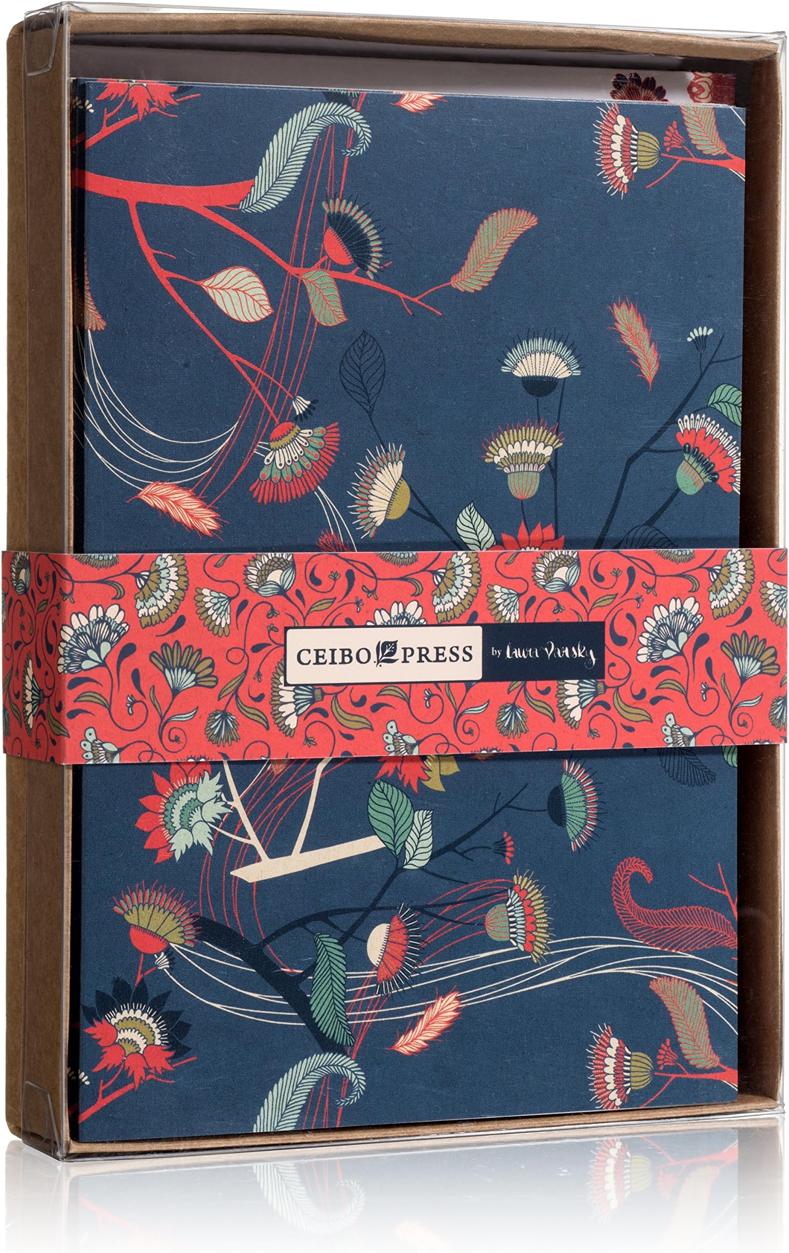 Ceibo Press Greeting Cards and Envelopes Set by Laura Varsky | Stationery for Letters, Thank-You Notes (12 Cards & 12 envelopes)