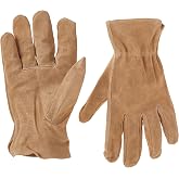Custom Leathercraft2055L Split Cowhide Work Gloves, Large