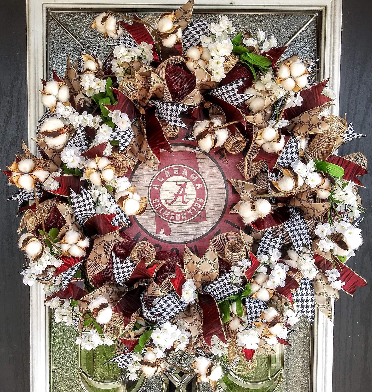 Amazon Com Alabama Crimson Tide College Football Team Deco Mesh