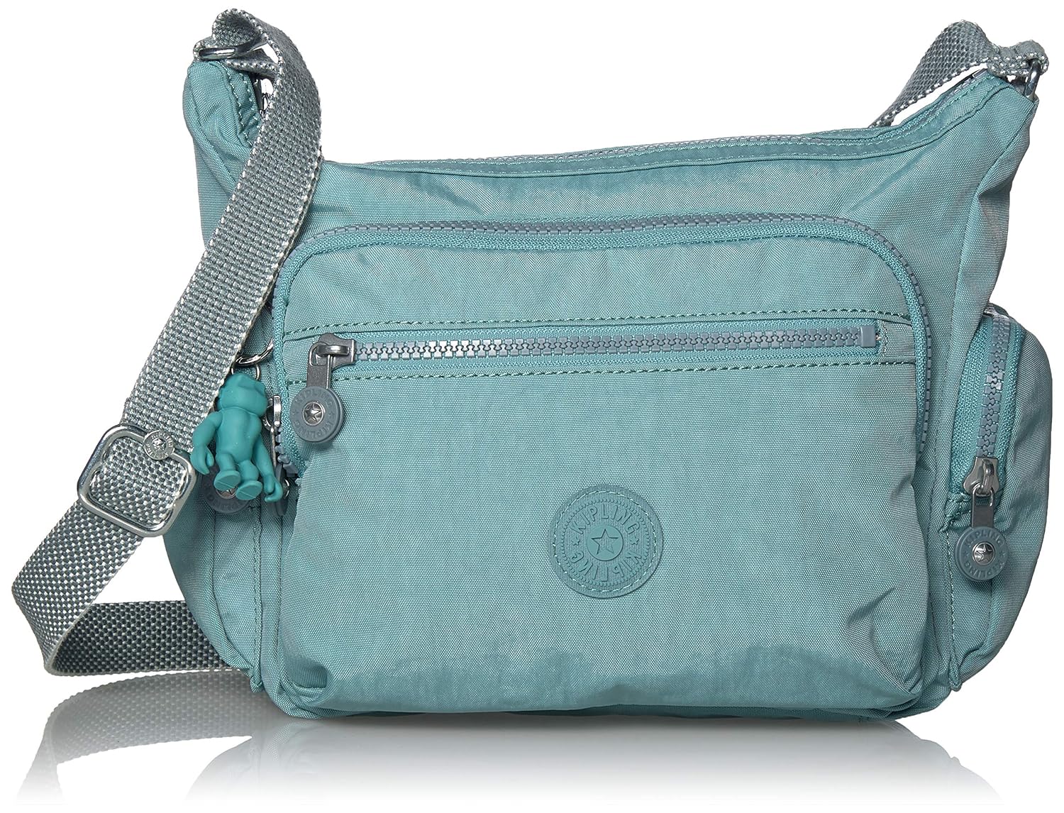 Kipling Gabbie Small Crossbody Bag, Aqua Frost Fashion
